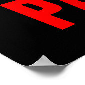 懸命の仕事はバスケットボールアートやる気を起こさせるを報ポップ・アートの告 ポスター (角)