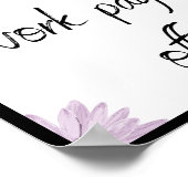 懸命の仕事は報われる，引用文 ポスター (角)