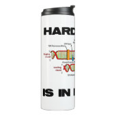 懸命の仕事は私のDNA分子生物学のユーモアの中にある タンブラー (回転左)