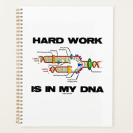 懸命の仕事は私のDNA分子生物学のユーモアの中にある プランナー手帳