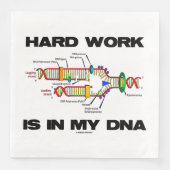 懸命の仕事は私のDNA複製ギークユーモアの中にある (正面)