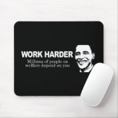 懸命の仕事-何百万の福祉の人々は依存します マウスパッド (マウス)