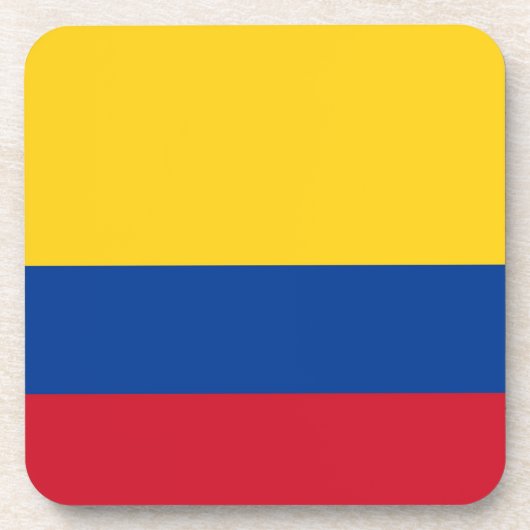 懸命の旗を持つプラスチックのコースター コースター (正面)