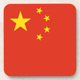 懸命の旗を持つプラスチックコースター中国 コースター