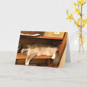 懸命の日のオフィス、カード カード (黄色い花)