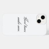 懸命の時は人を作る。 Case-Mate iPhoneケース (裏面 (横))