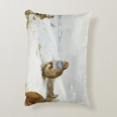 懸命の時代 – ウズラとウサギとアールバード アクセントクッション (裏面(縦))