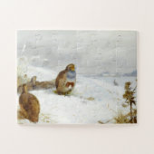 懸命の時代 – ウズラとウサギとアールバード ジグソーパズル (横)