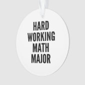 懸命の演算計算専攻の オーナメント (正面)