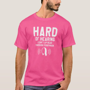 懸命の耳が君の面読で口唇出来ない Tシャツ