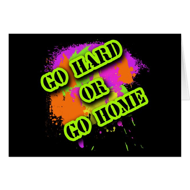 懸命は行きますか、またはTシャツ起点に行きます (正面横)