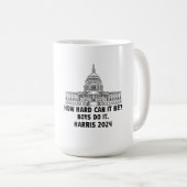懸命は？ボーイズ・ド・イット・カマラハリス2024 コーヒーマグカップ (正面右)