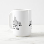 懸命は？ボーイズ・ド・イット・カマラハリス2024 コーヒーマグカップ (正面左)