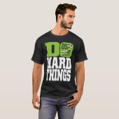 懸命やめをやらない Tシャツ (正面フル)