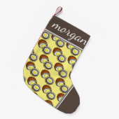 懸命ゆでスコッチエッグ英国スナック食品 スモールクリスマスストッキング (正面 (吊り時))