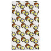 懸命ゆでスコッチエッグ英国スナック食品 スモールペーパーバッグ (裏面)