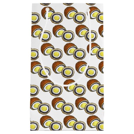 懸命ゆでスコッチエッグ英国スナック食品 スモールペーパーバッグ (正面)