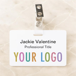 懸命カスタムプラスチック名バッジクリップランヤードリール バッジ