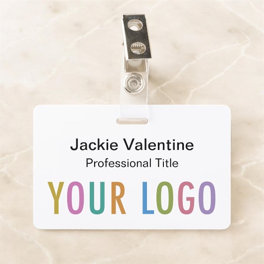 懸命カスタムプラスチック名バッジクリップランヤードリール バッジ