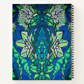 懸命カバー睡蓮スパイラルノート ノートブック (裏面)