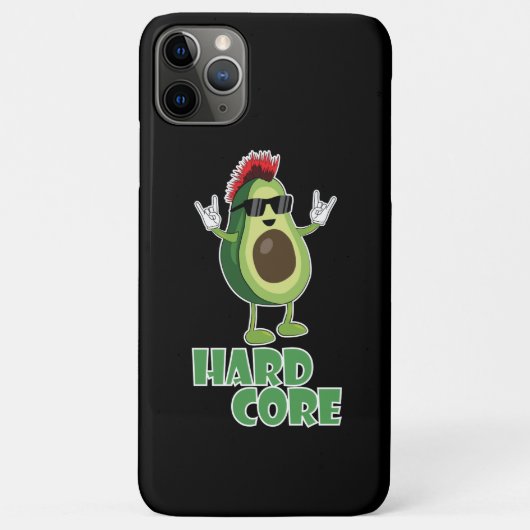 懸命コアアボカドおもしろい Case-Mate iPhoneケース (裏面)