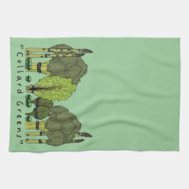 懸命コアコラードグリーン キッチンタオル