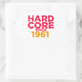 懸命コア1961年以降 楕円形シール (バッグ)