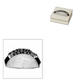 懸命シェルビーフコーンタコメキシコテックスメックス食品 ラバースタンプ (押印)