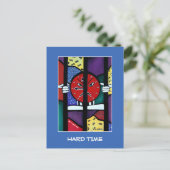 懸命タイムオンブルー – タイムピース ポストカード (スタンド正面)