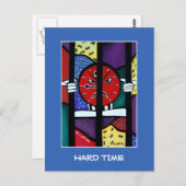 懸命タイムオンブルー – タイムピース ポストカード (正面/裏面)