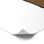 懸命ドライブのバックアユーモアのあるップ ポスター (角)