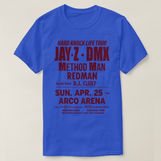 懸命ノックライフツアーヴィンテージ Tシャツ (デザイン正面)