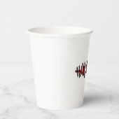 懸命ノック 紙コップ (右)