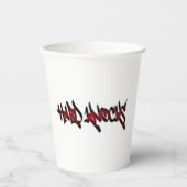 懸命ノック 紙コップ (正面)