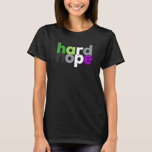 懸命ノペアロエスプライドLGBTアロエースアロマンティ Tシャツ