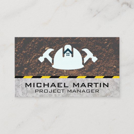 懸命ハットハンマー | プーリフック | 建築 名刺 (正面)