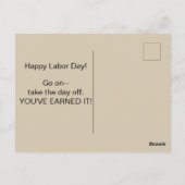 懸命ハットホリデイ ポストカード (裏面)