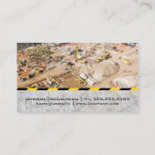 懸命ハットロゴ | 建築サイト 名刺 (裏面)