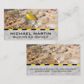 懸命ハットロゴ | 建築サイト 名刺 (正面/裏面)