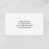 懸命ハット建築サイト | ビルダー 名刺 (裏面)