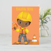 懸命ハット誕生日サンキューカード 招待状 (スタンド正面)