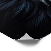 懸命パステルスケッチウルフハウリングムーンII ポスター (角)