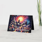 懸命パステルスケッチクリスマス シーズンカード (正面)