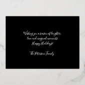 懸命パステルスケッチクリスマス 箔シーズンカード (裏面)