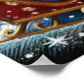 懸命パステルスケッチサンタインザスリー ポスター (角)