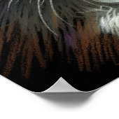 懸命パステルスケッチホワイトキャット ポスター (角)