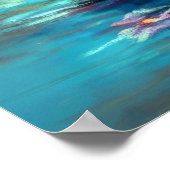 懸命パステルスケッチ絵画ズオブアマラードダック ポスター (角)