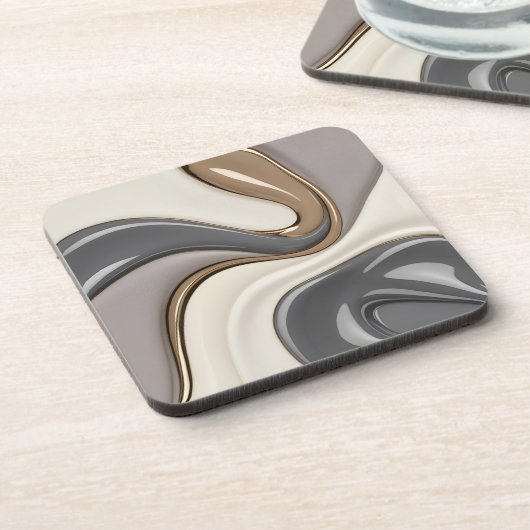 懸命プラスチックのグラフィックスタイリッシュコースター コースター (左側)