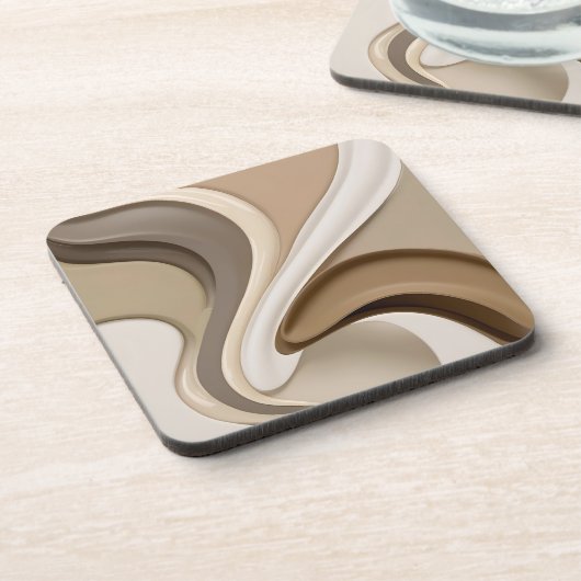 懸命プラスチックのグラフィックスタイリッシュコースター コースター (左側)