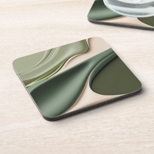 懸命プラスチックのグラフィックスタイリッシュコースター コースター (左側)